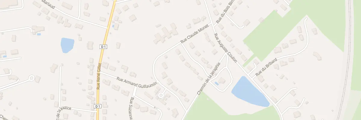 Plan du 3 Rue Eugène Alluaud à La Souterraine