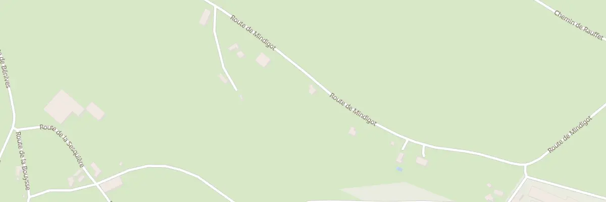 Plan du 1294 Rte de Tuffery à Frayssinet
