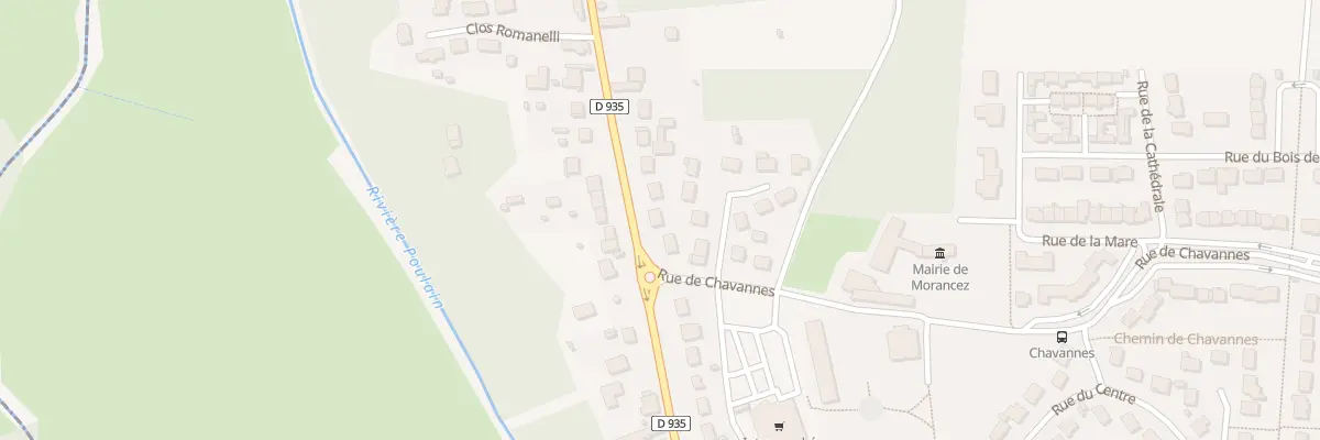 Plan du 102 Rue de Chartres à Morancez