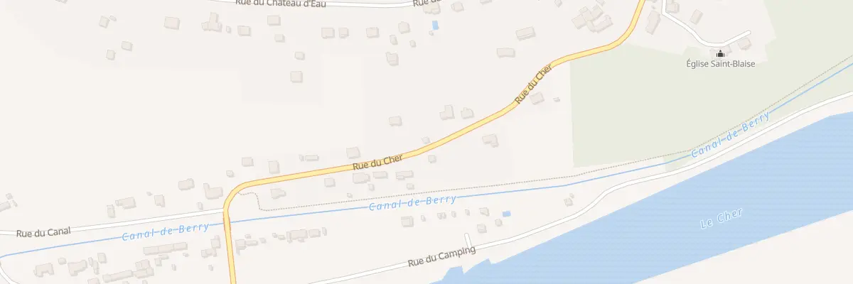 Plan du 27 Rue du Cher à Châtillon-sur-Cher