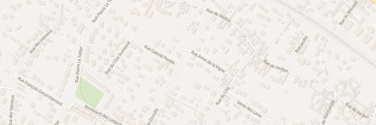 Plan du 9 Rue Jean Drouilly à Vernon