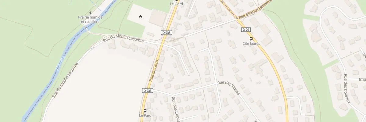 Plan du 53 Rue du Gord au Coudray