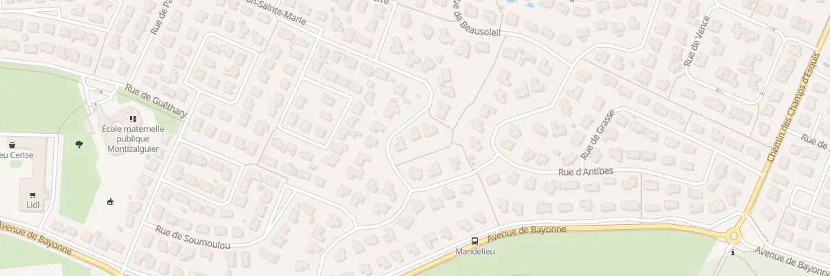 Plan du 37 Rue d’Oloron Sainte-Marie à L’Union