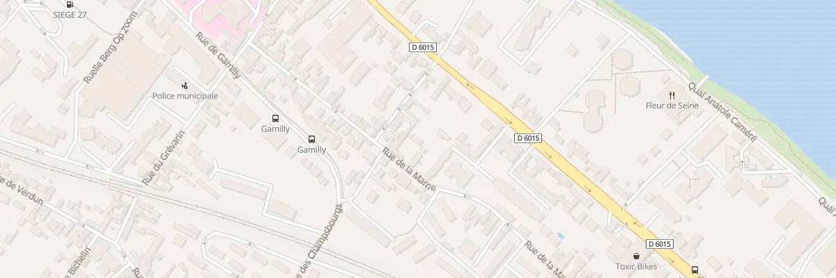 Plan du 72 Rue de la Marne à Vernon