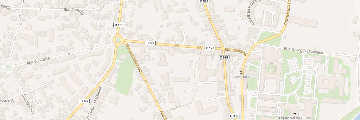 Plan du 13B Rue de Reverdy à Chartres