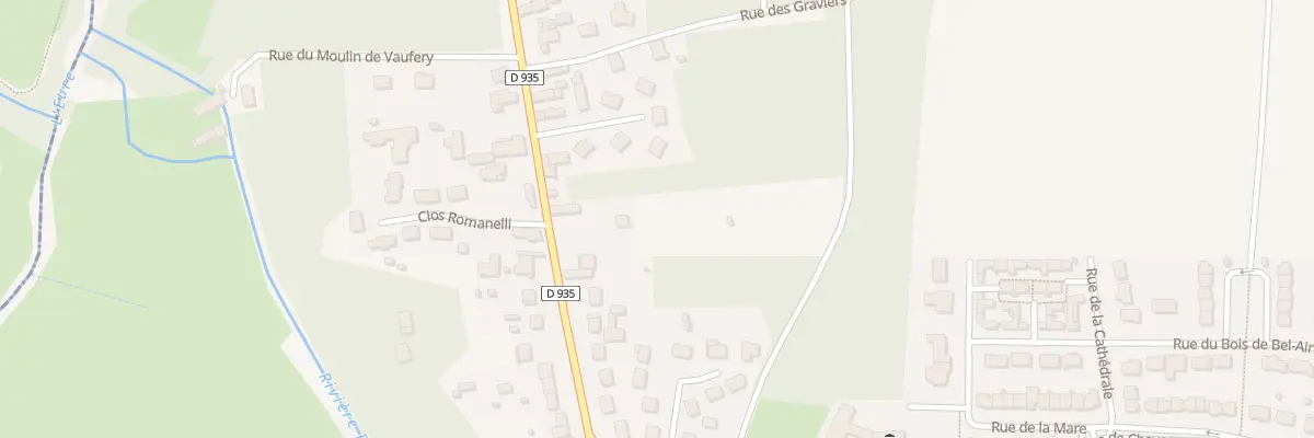 Plan du 110 Rue de Chartres à Morancez