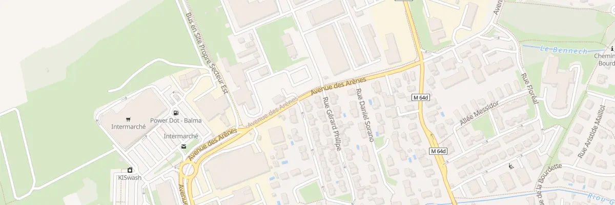 Plan du 56 Rue Gérard Philipe à Balma