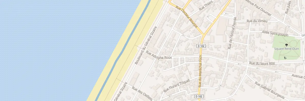 Plan du 24A Rue du Maréchal Joffre à Cayeux-sur-Mer