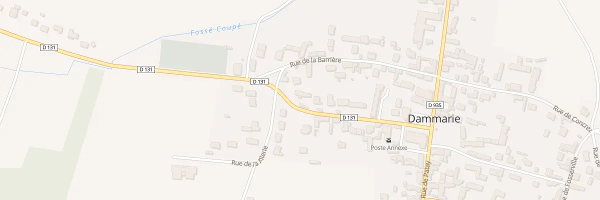 Plan du 16 Rue de Mignières à Dammarie