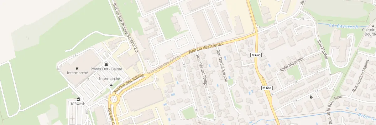 Plan du 54 Rue Gérard Philipe à Balma