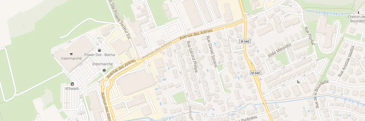 Plan du 48 Rue Gérard Philipe à Balma