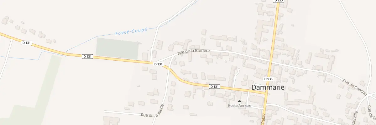 Plan du 17 Rue de la Barrière à Dammarie