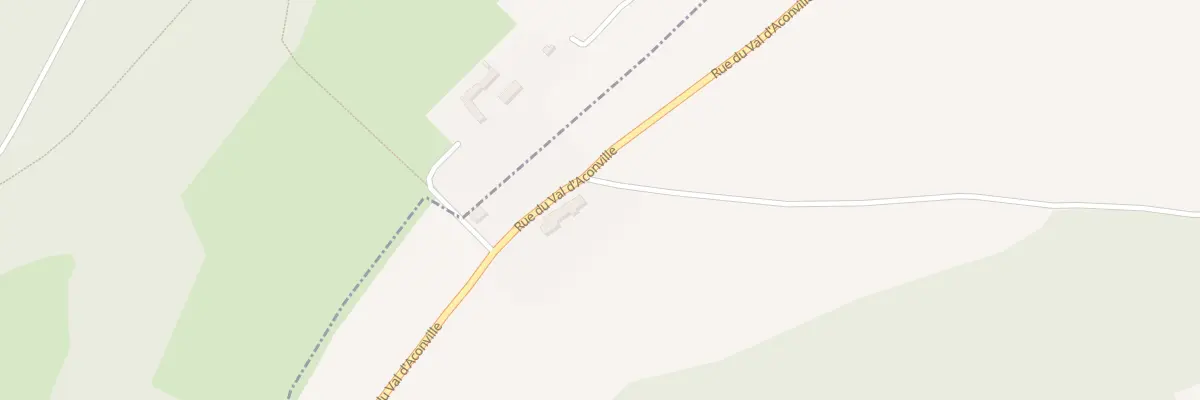 Plan du 30 Rue du Val d’Aconville à Blaru