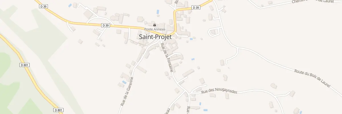 Plan du 5091 Le Bourg à Saint-Projet