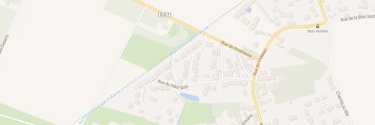 Plan du 5 Rle du Canal à Bû