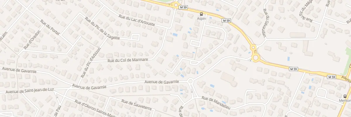 Plan du 28 Imp du Col de Peyresourde à L’Union