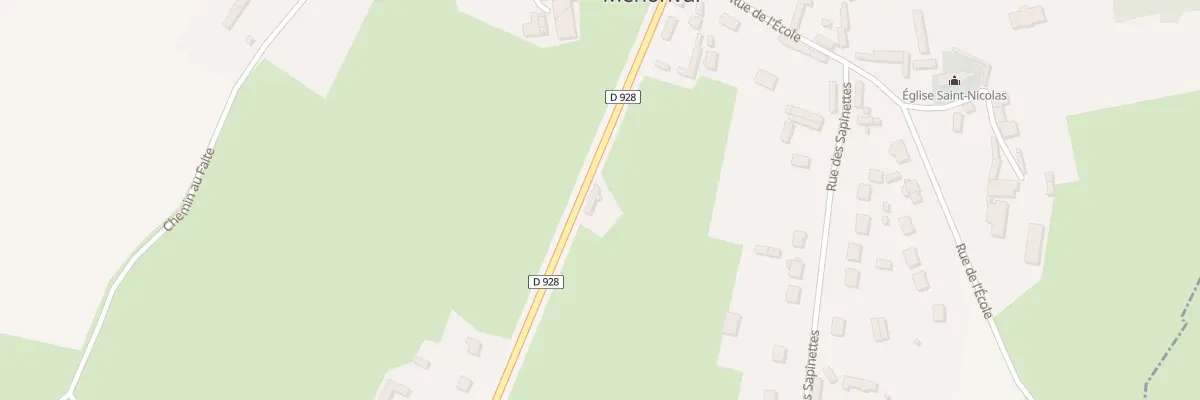 Plan du 5015 Le Bourg à Ménonval