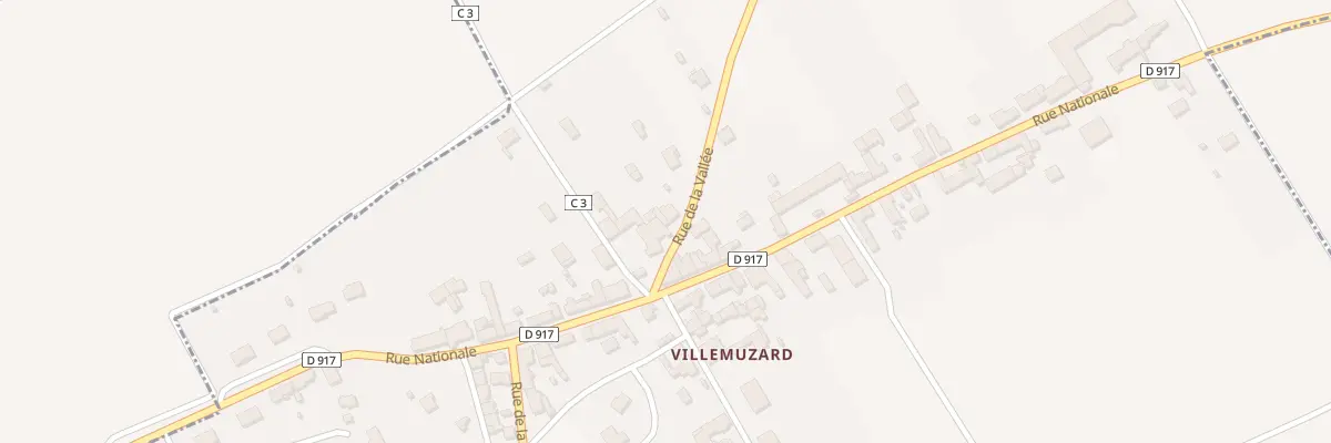 Plan du 3 Rue de la Vallée à Lorges