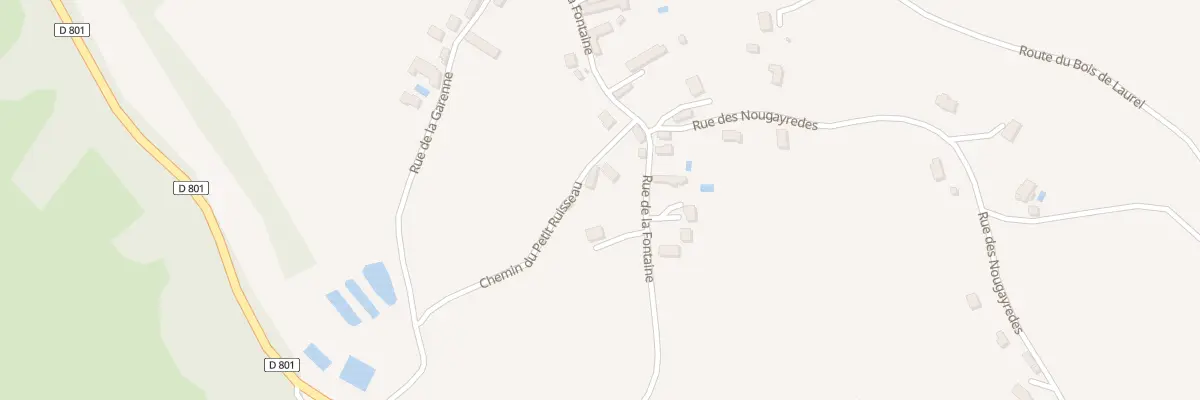 Plan du 5 Chem du Petit Ruisseau à Saint-Projet