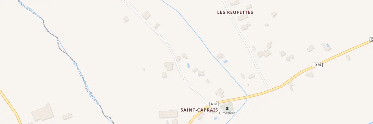 Plan du 5023 Saint Caprais Haut à La Salvetat-Belmontet