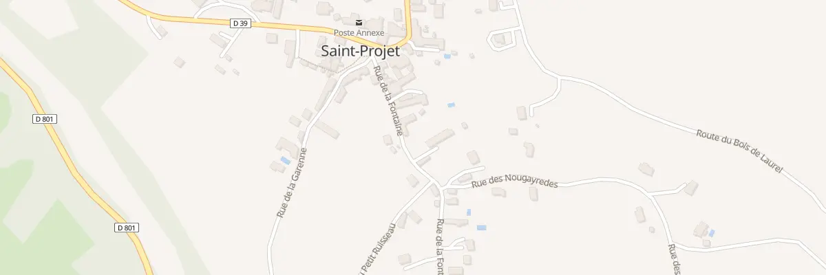 Plan du 17 Rue de la Fontaine à Saint-Projet