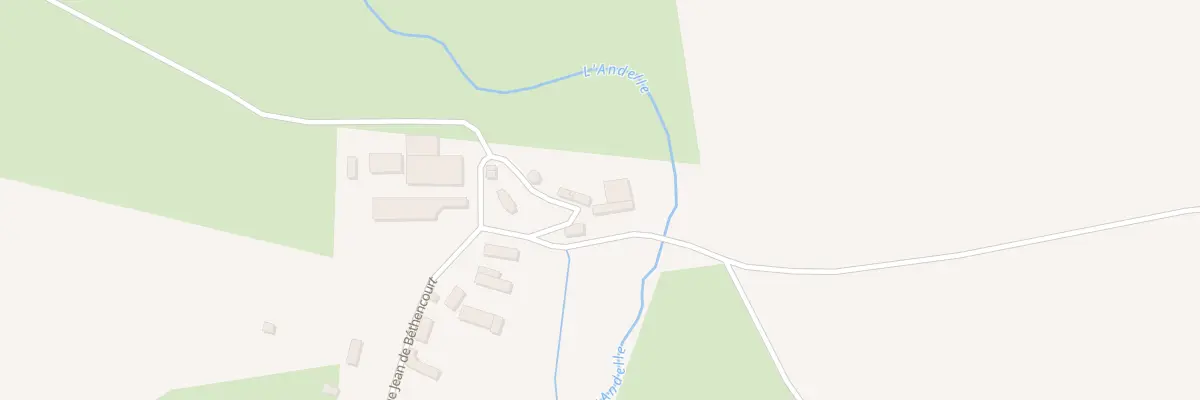 Plan du 880 Rue Jean de Bethencourt à Sigy-en-Bray