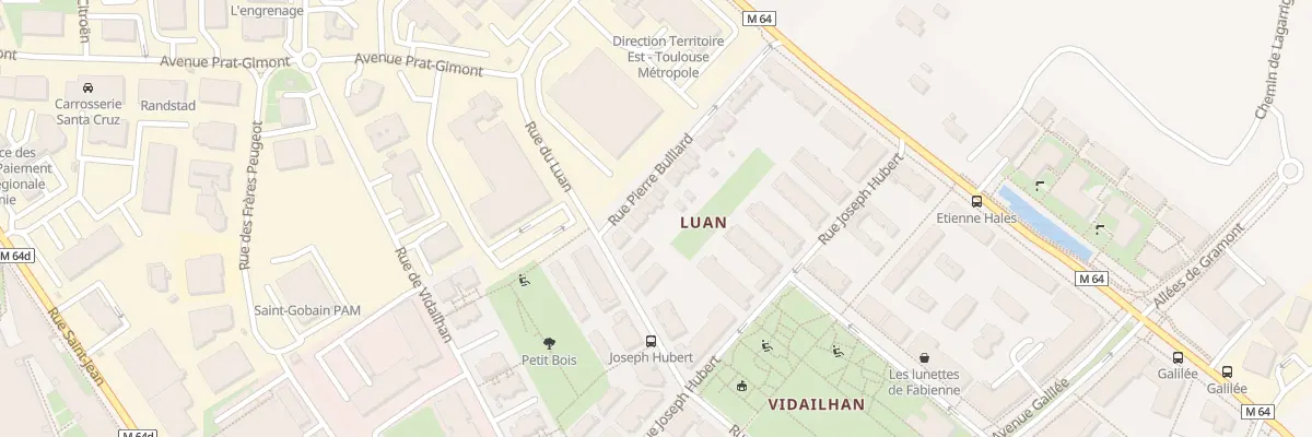 Plan du 4 Rue Pierre Bulliard à Balma