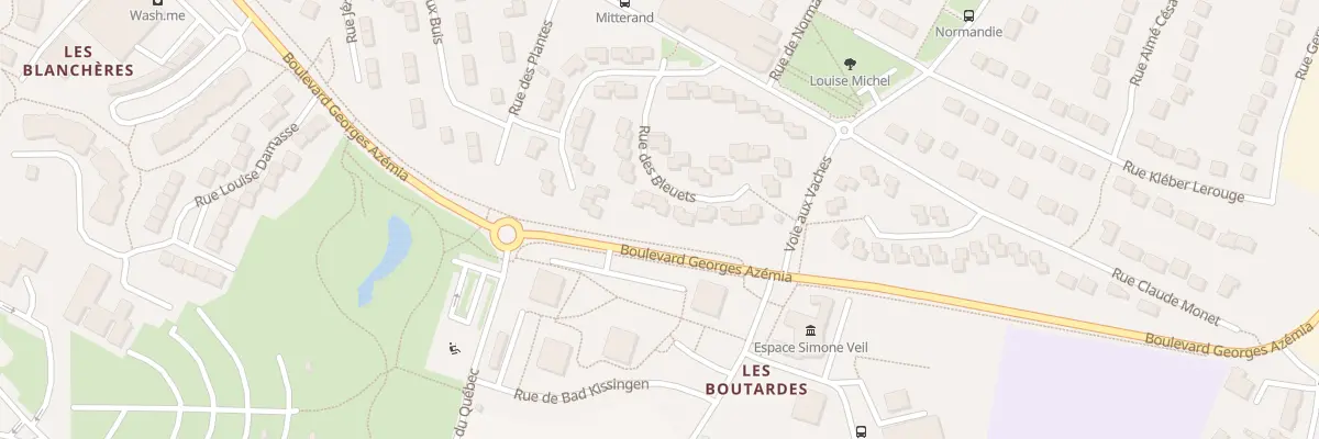 Plan du 25 Rue des Bleuets à Vernon
