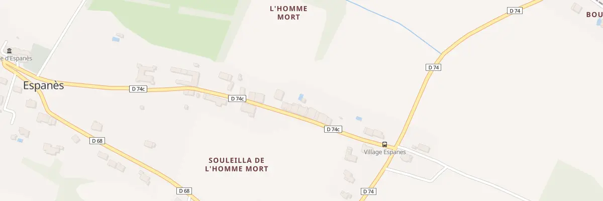 Plan du 26 Rue du Château à Espanès