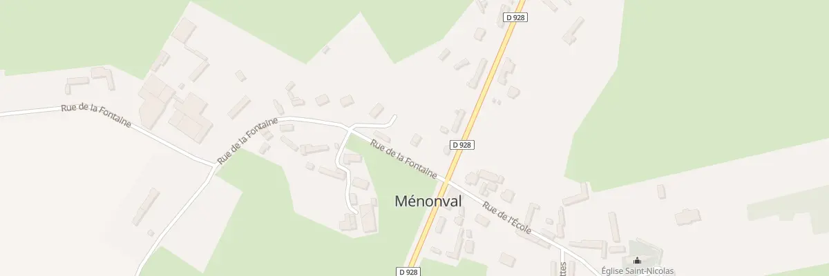 Plan du 5045A Le Bourg à Ménonval