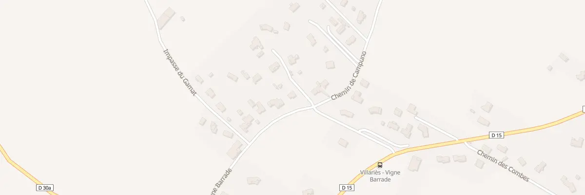 Plan du 4A Espagnol à Villariès