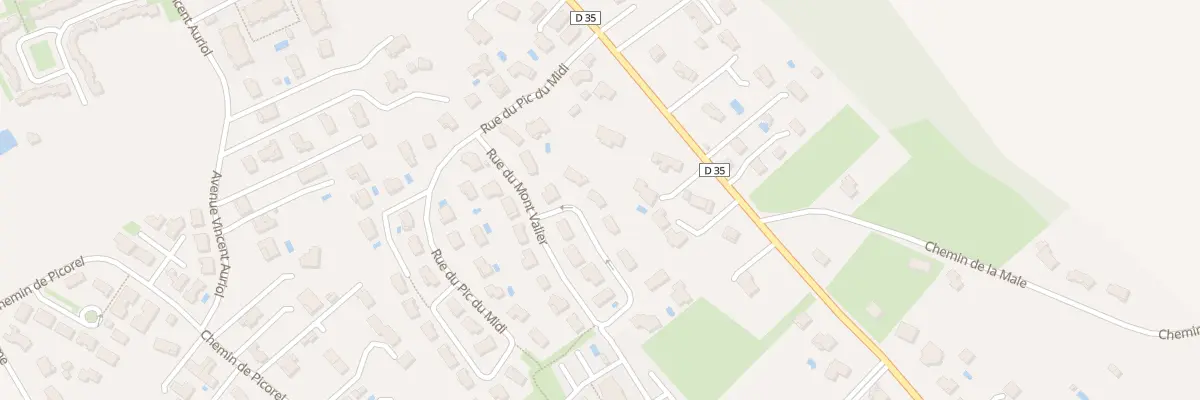 Plan du 28 Rue du Mont Valier à Auterive