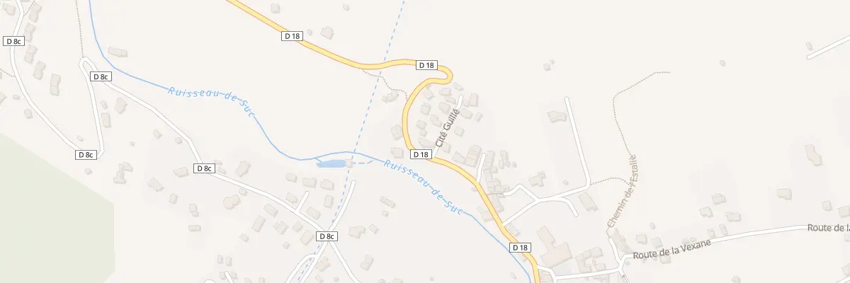 Plan du 1 Cite de Guille à Val-de-Sos