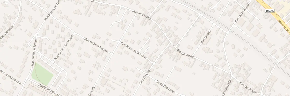 Plan du 8 Rue Anne de la Vigne à Vernon