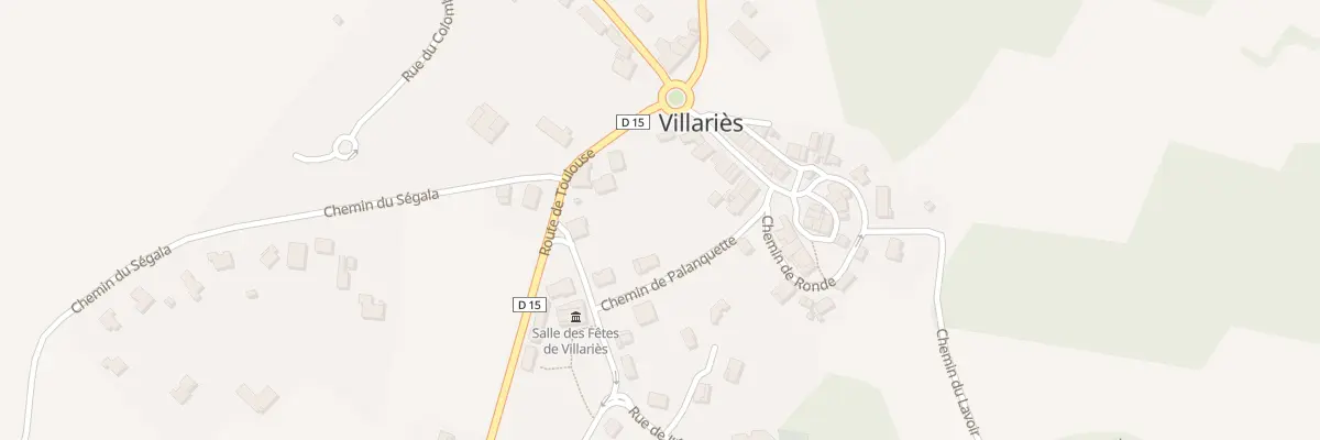 Plan du 5D Rue de la Mairie à Villariès