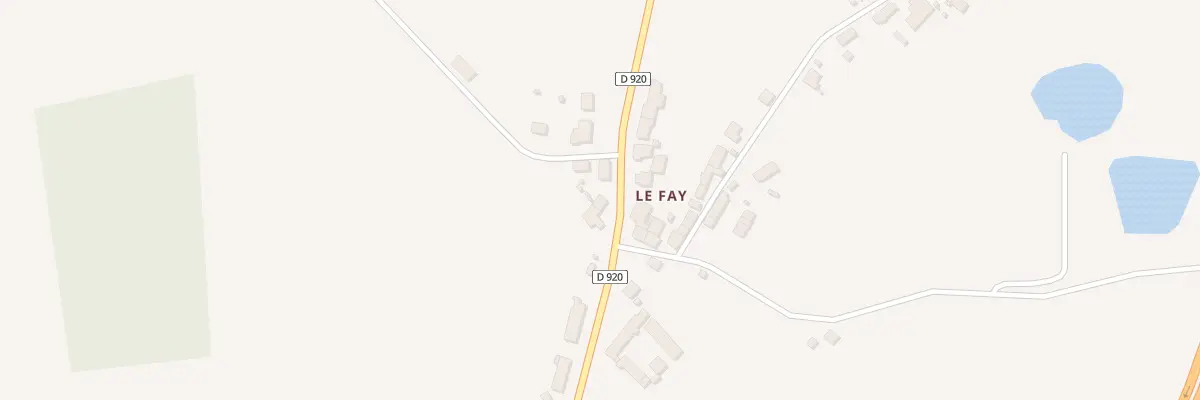 Plan du 5094 Le Fay à Parnac