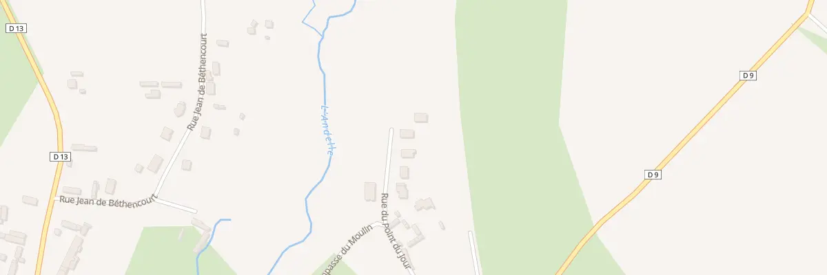 Plan du 356 Rue du Point du Jour à Sigy-en-Bray