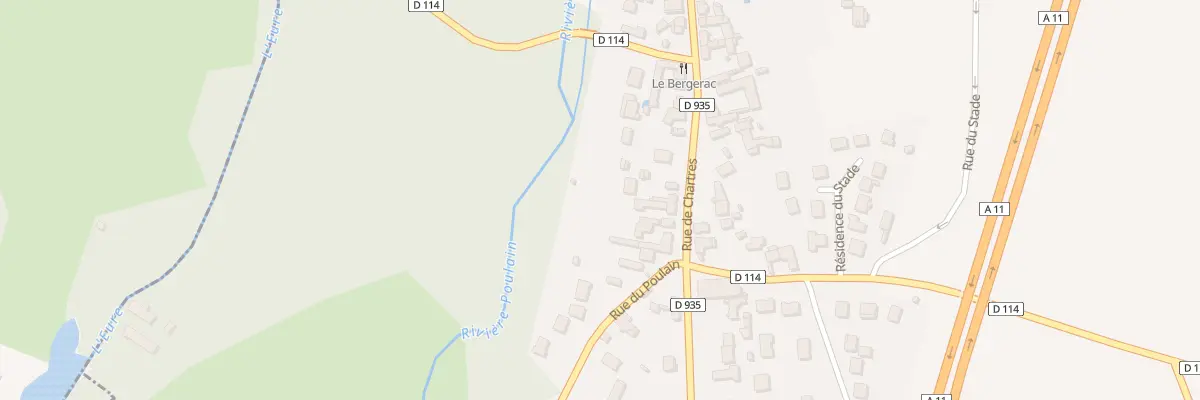 Plan du 5 Rue de Chartres à Morancez