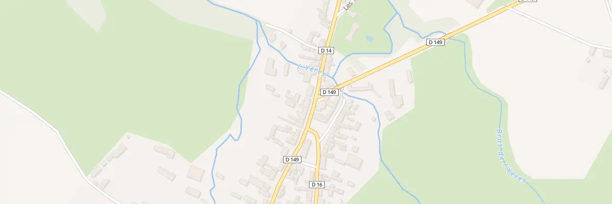 Plan du 5022 Le Bourg à Grandcourt