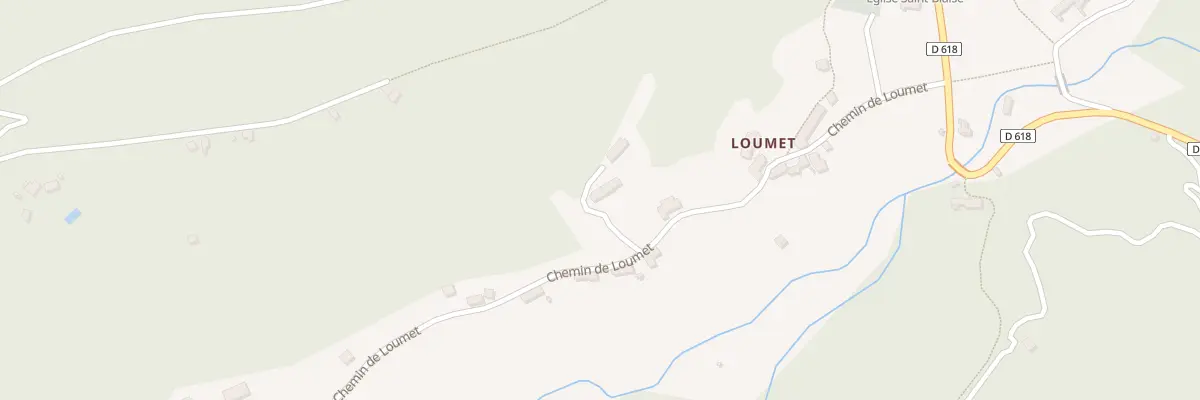 Plan du 310 Rte de Loumet à Saurat