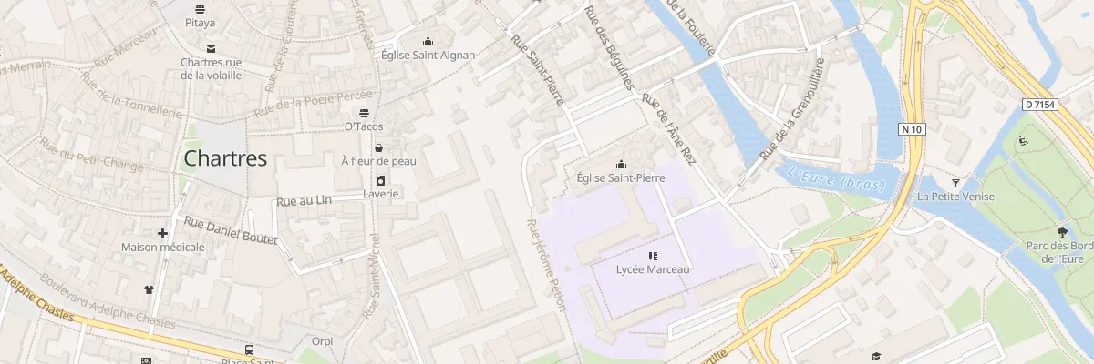 Plan du 4 Rue Pétion à Chartres
