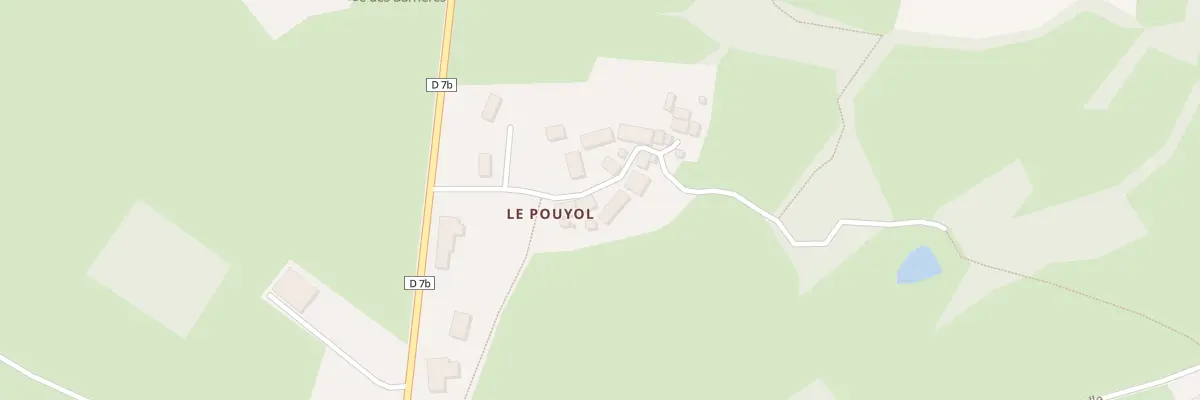 Plan du 4 Le Pouyol à Eybouleuf