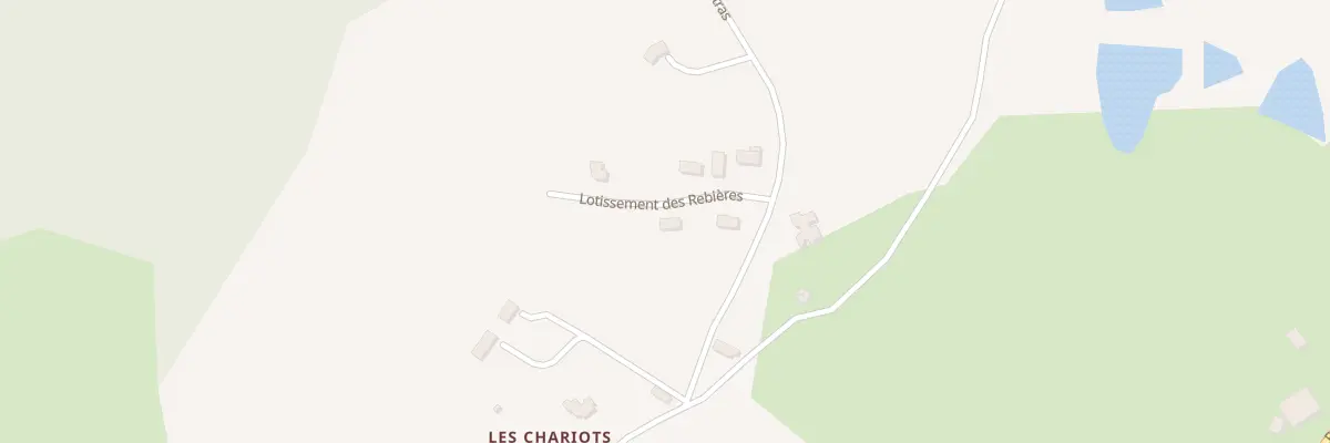 Plan du 5254 Les Rebieres à Estivaux