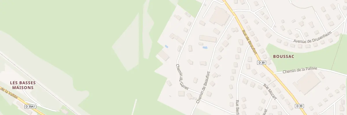Plan du 20 Che du Ganet à Saint-Léonard-de-Noblat