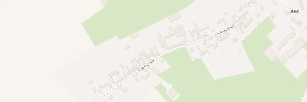 Plan du 396 Rue du Haut à Woignarue