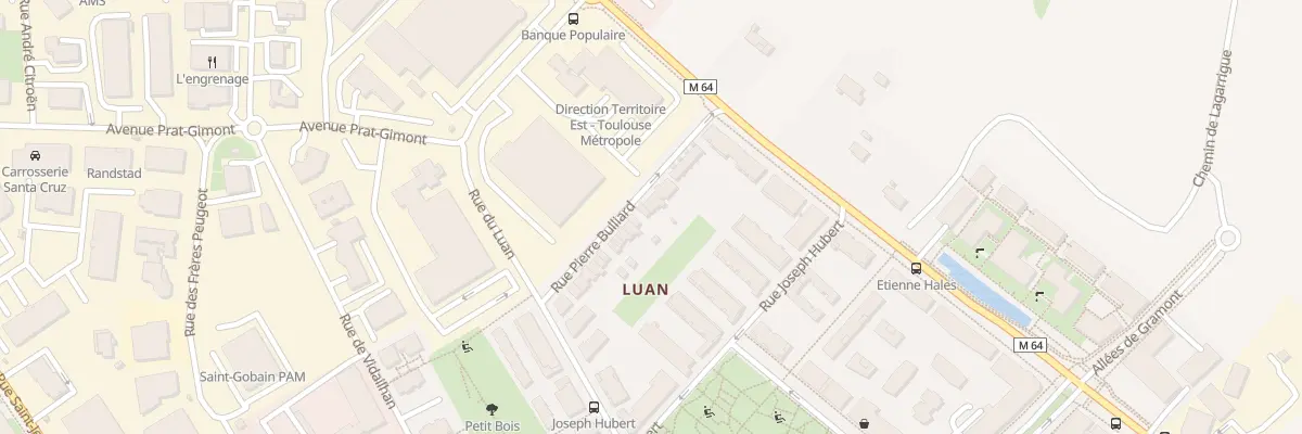 Plan du 22 Rue Pierre Bulliard à Balma