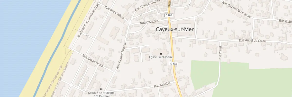 Plan du 35T Rue Florent Triquet à Cayeux-sur-Mer
