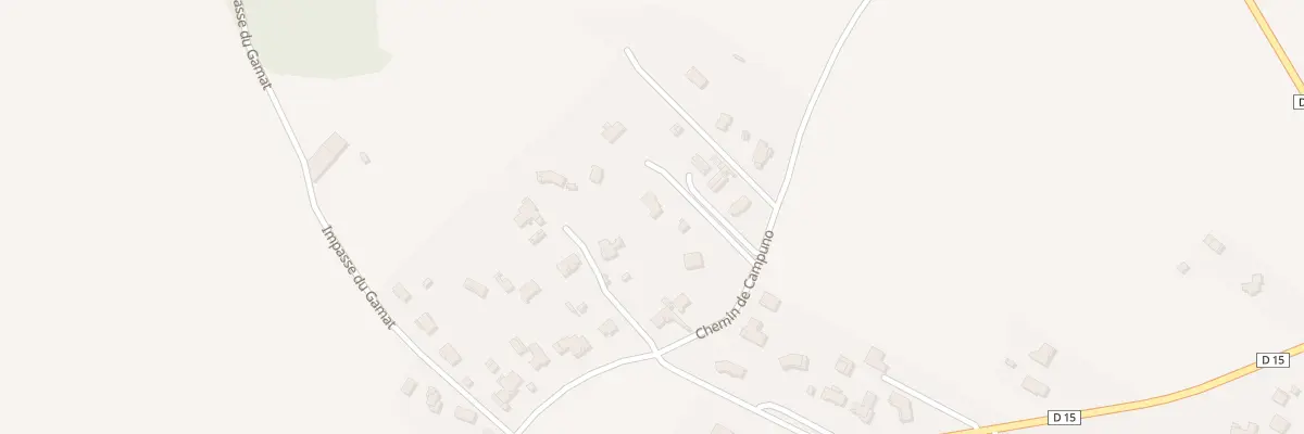 Plan du 9999 Che de Campuno à Villariès
