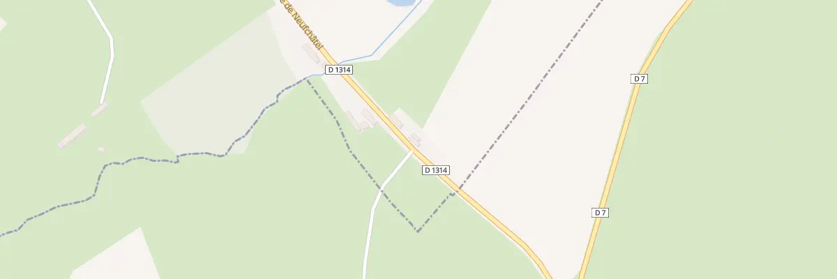Plan du 1645 Rte de Neufchatel à Bouelles