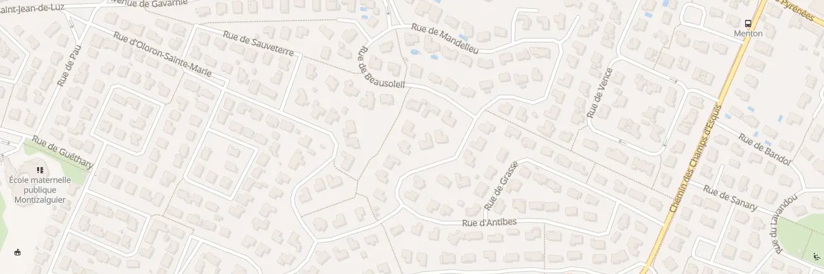 Plan du 30 Rue de Mandelieu à L’Union